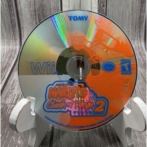 Naruto Clash of Ninja Revolution 2 Nintendo Wii Disc Only Tomy Fighting Game